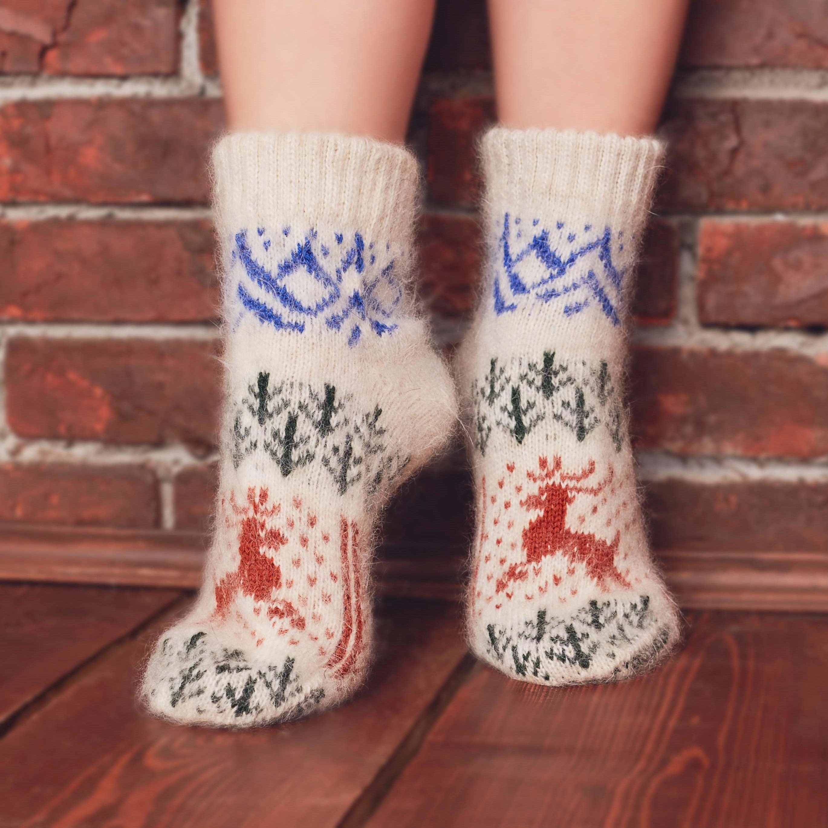 Cozy Forest Goat Socks Adventure Ready Comfort