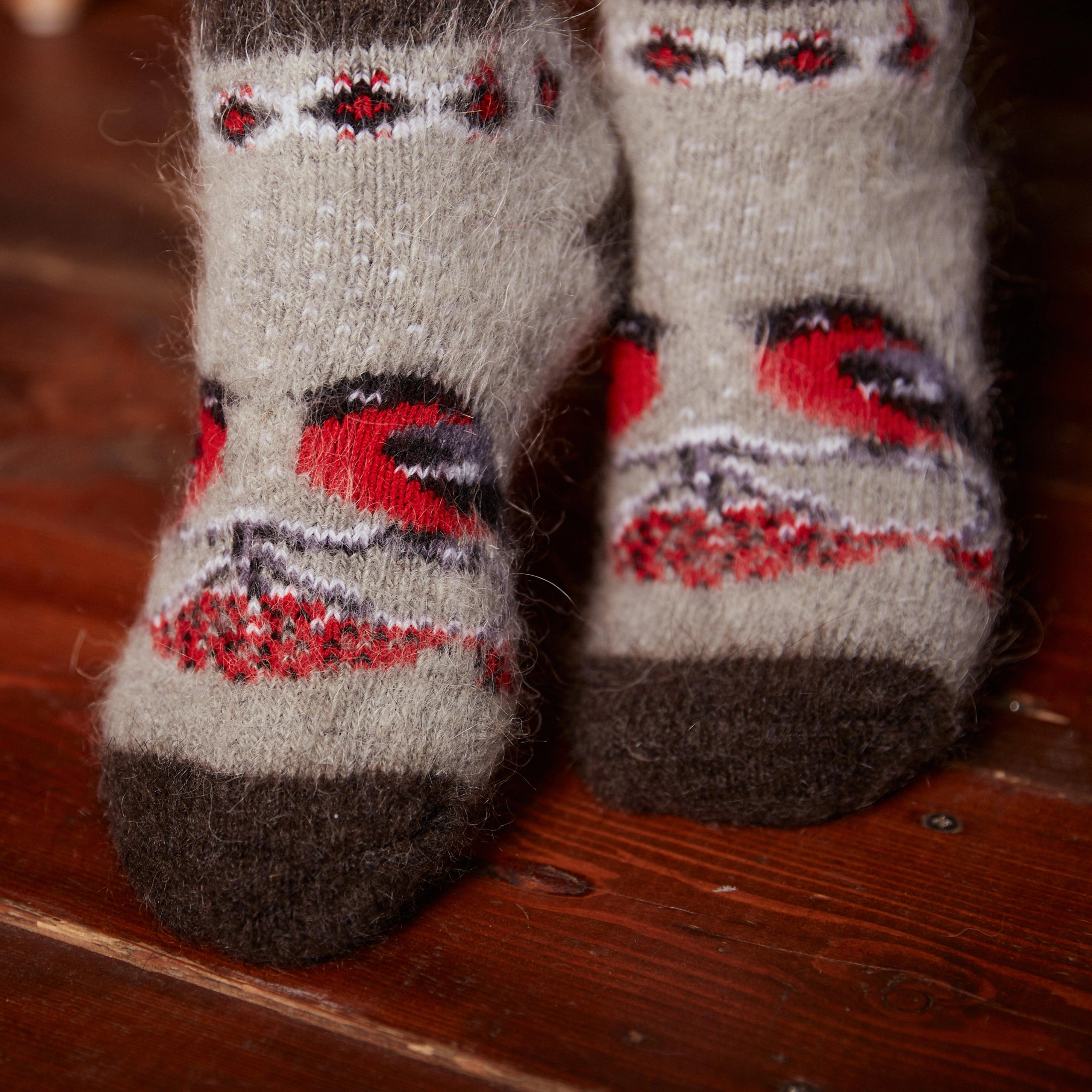 Cozy Bird & Berry Socks for Everyone